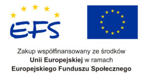 zakup współfinansowany ze środków Unii Europejskiej w ramach Europejskiego Funduszu Społecznego