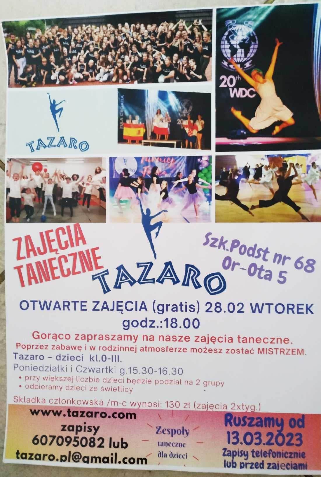 TAZARO_zajęcia_taneczne w SP 68